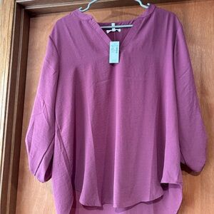 Maurices Pink Blouse